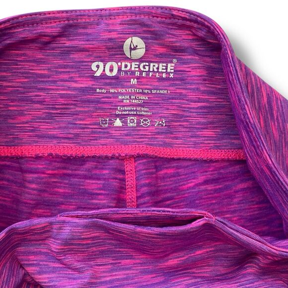 90 Degrees Reflex Fleece Lined Leggings Ankle Length Medium Bundle Lot of 2 - Picture 9 of 16